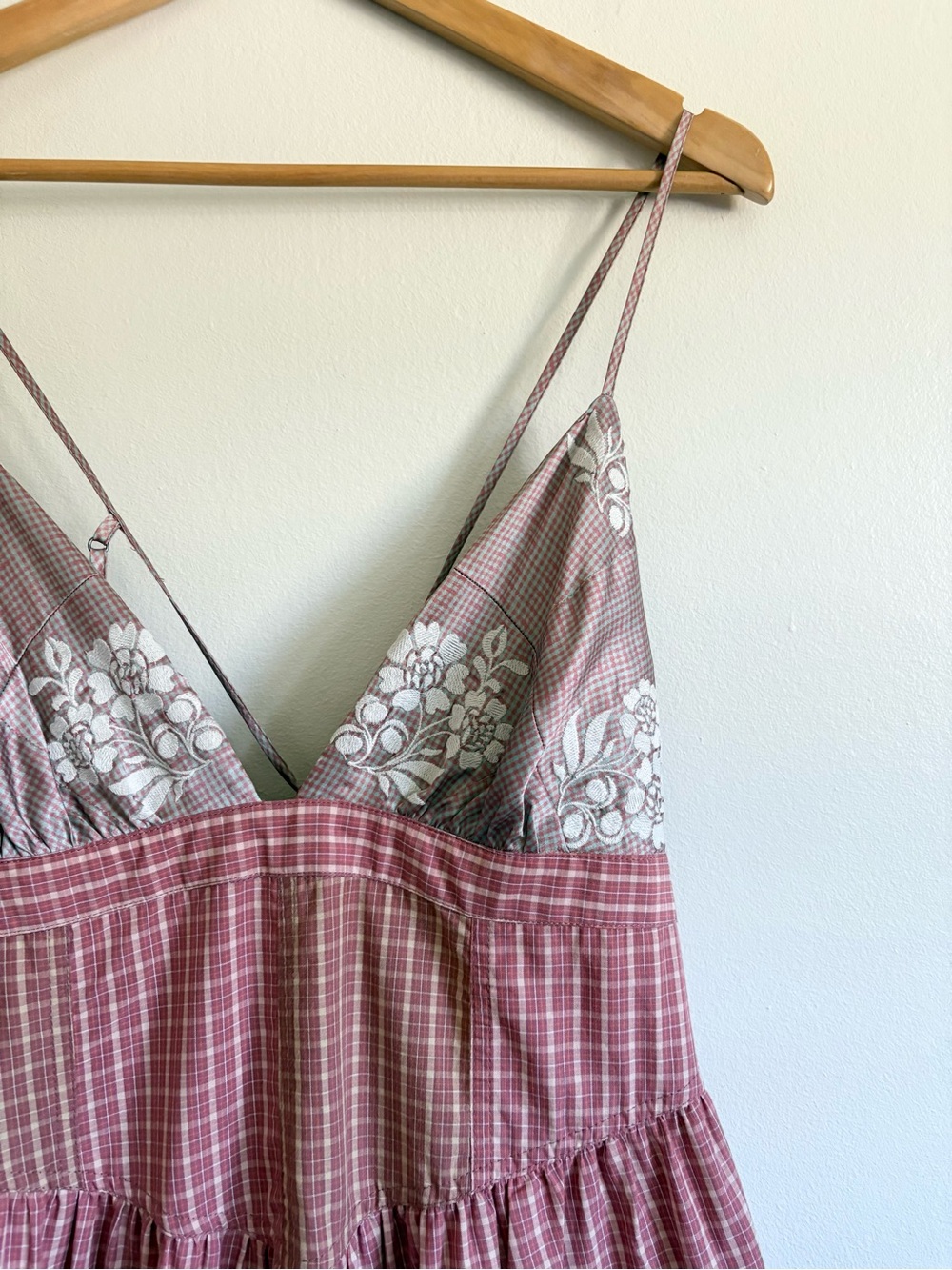 Free People Long Love Midi Dress in Berry Combo NEW - Picture 4 of 7